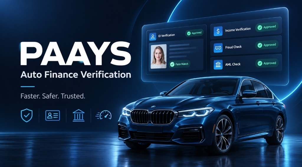 Paays identity and income verification platform