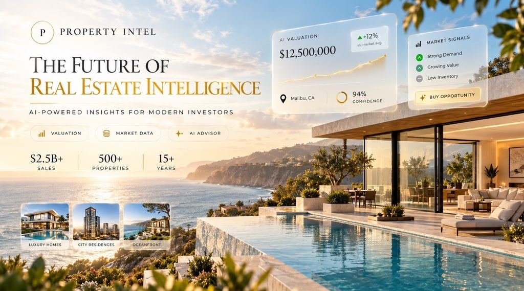 Property Intel real-estate intelligence platform