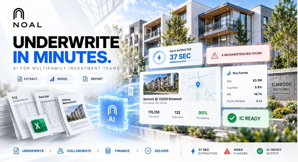 NOAL multifamily underwriting platform